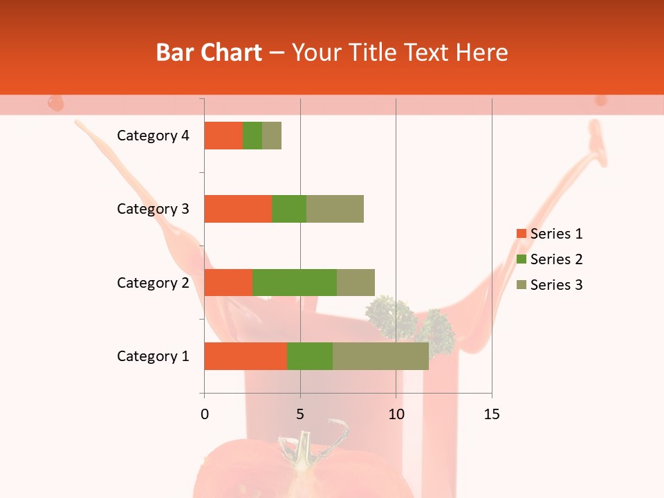Delicious Pouring Juice PowerPoint Template