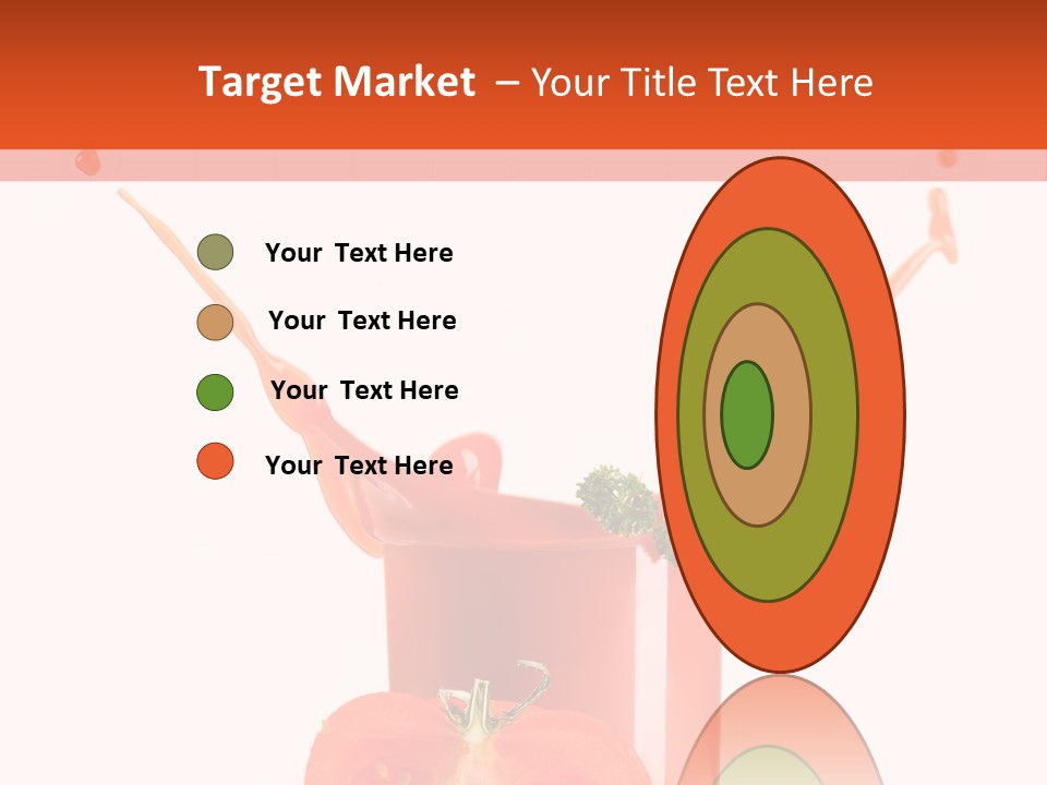 Delicious Pouring Juice PowerPoint Template