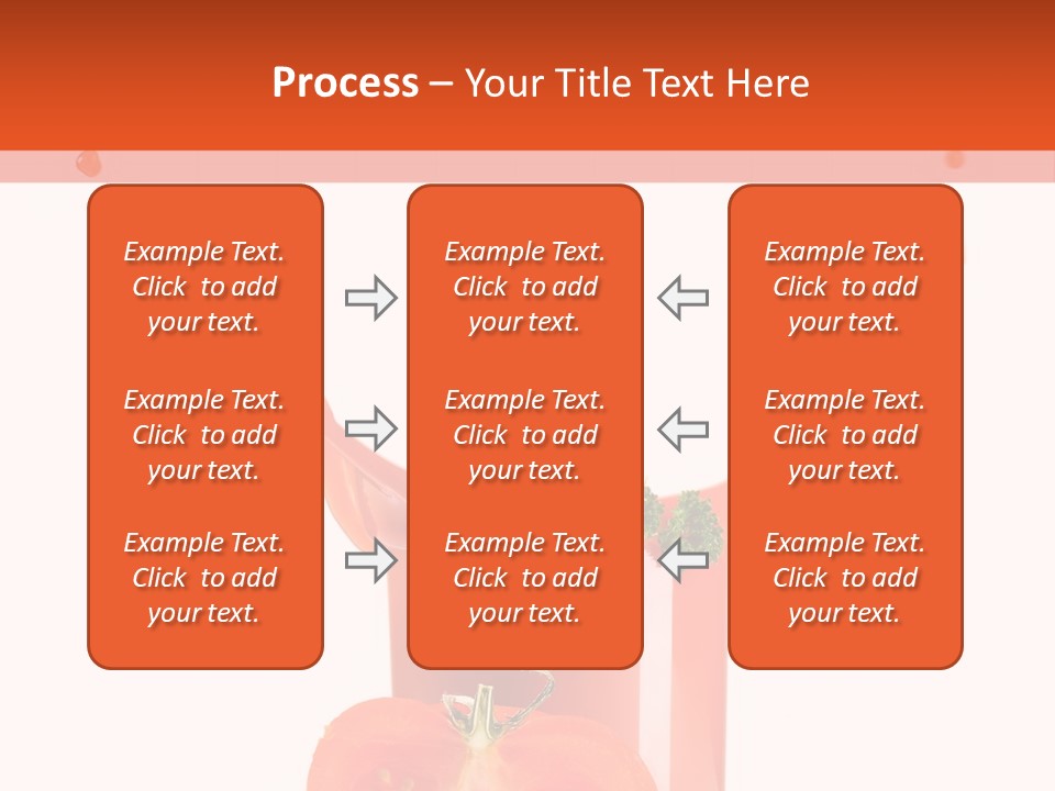 Delicious Pouring Juice PowerPoint Template