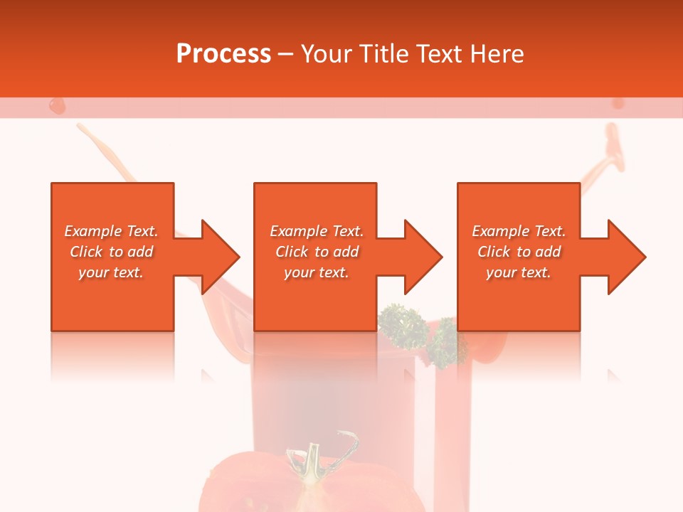 Delicious Pouring Juice PowerPoint Template