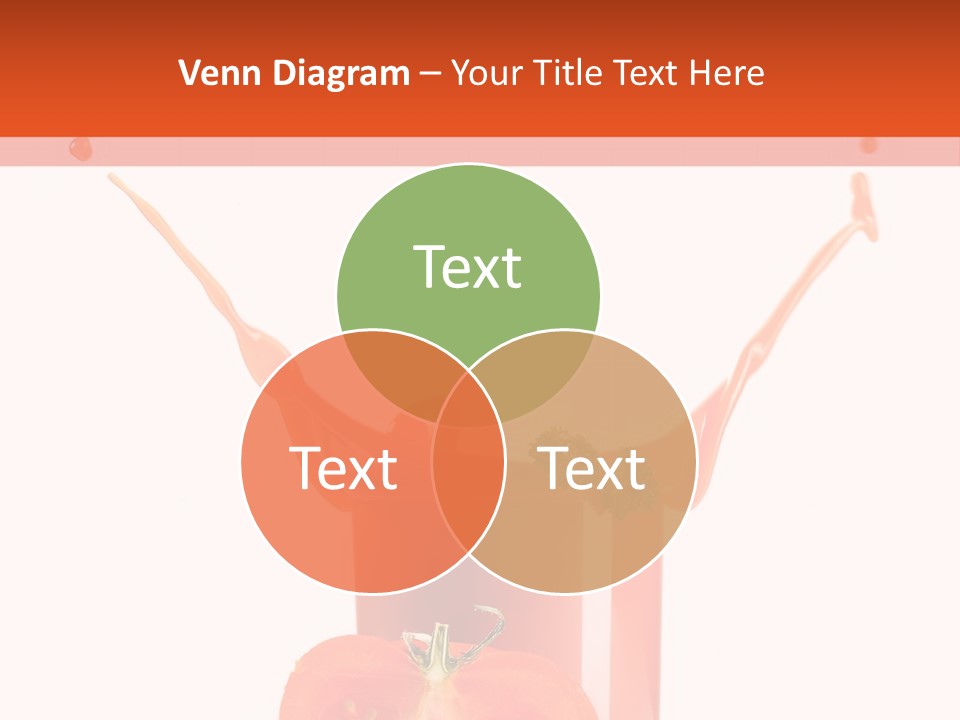 Delicious Pouring Juice PowerPoint Template