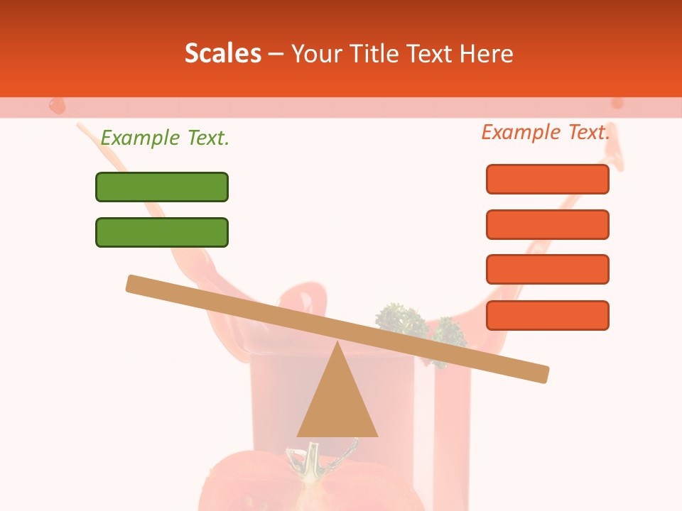 Delicious Pouring Juice PowerPoint Template