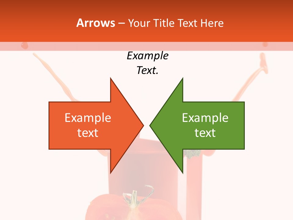 Delicious Pouring Juice PowerPoint Template