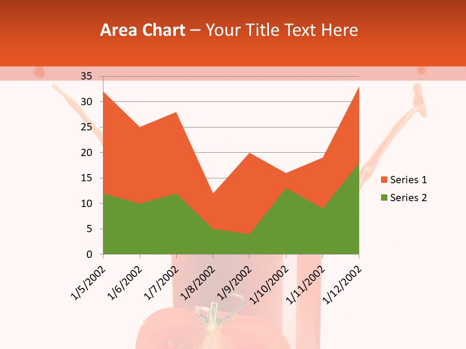 Delicious Pouring Juice PowerPoint Template