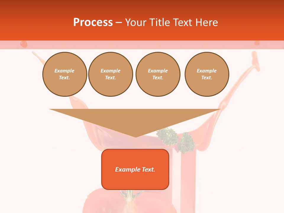 Delicious Pouring Juice PowerPoint Template