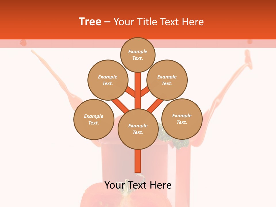 Delicious Pouring Juice PowerPoint Template