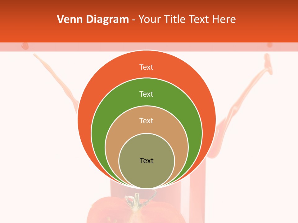Delicious Pouring Juice PowerPoint Template