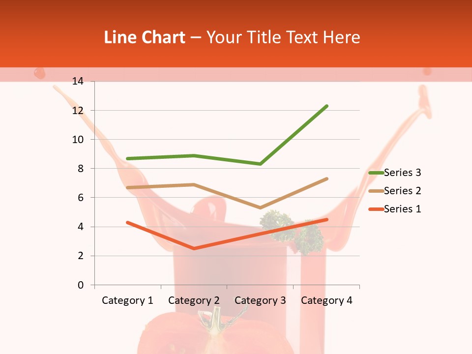 Delicious Pouring Juice PowerPoint Template