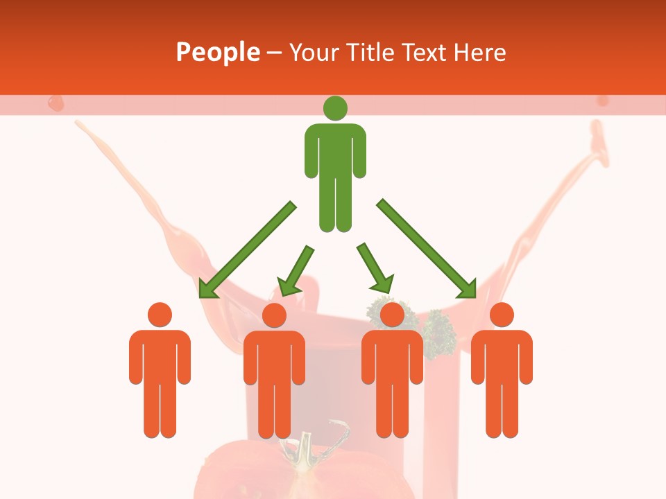 Delicious Pouring Juice PowerPoint Template