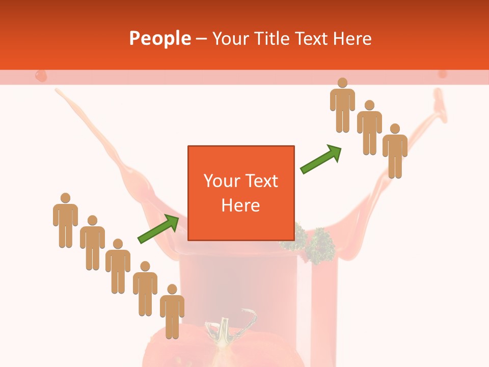 Delicious Pouring Juice PowerPoint Template