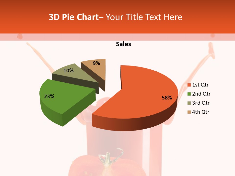 Delicious Pouring Juice PowerPoint Template