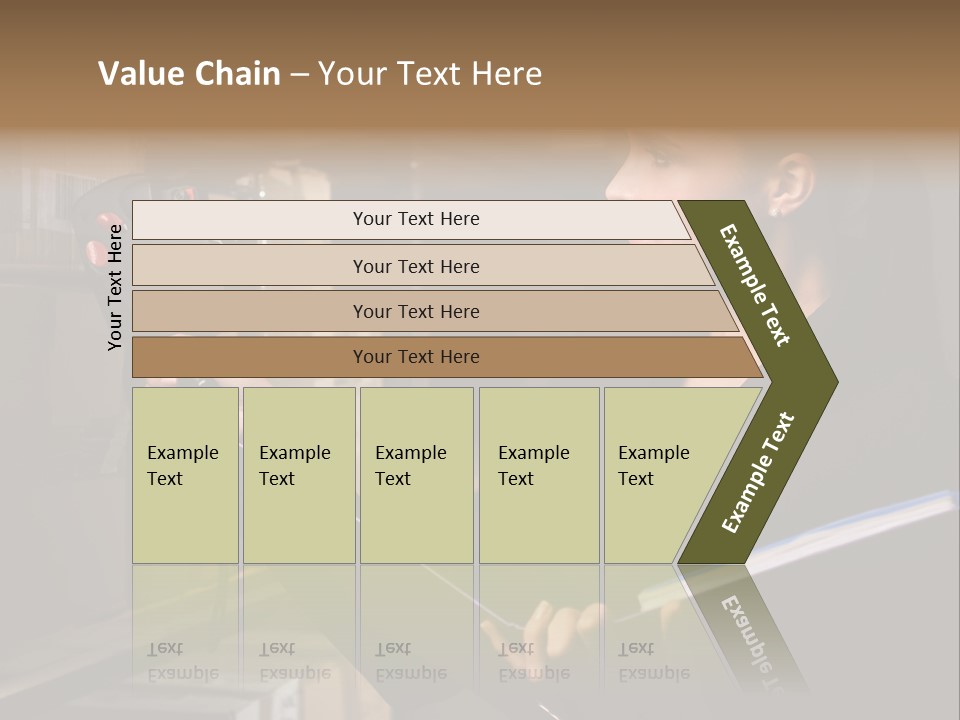 Data Woman Girl PowerPoint Template