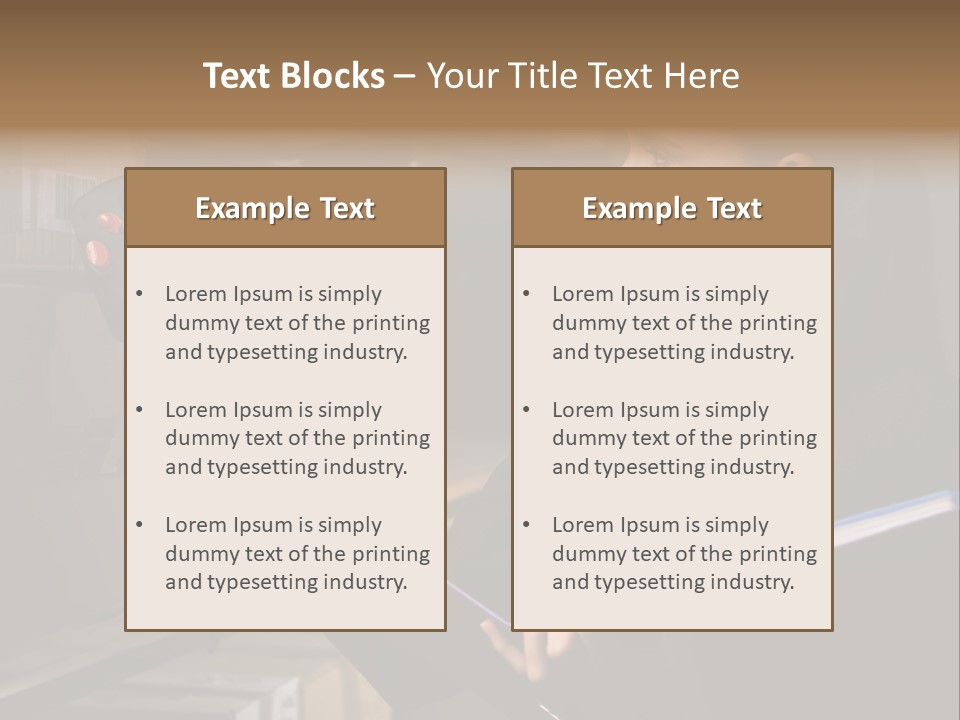 Data Woman Girl PowerPoint Template
