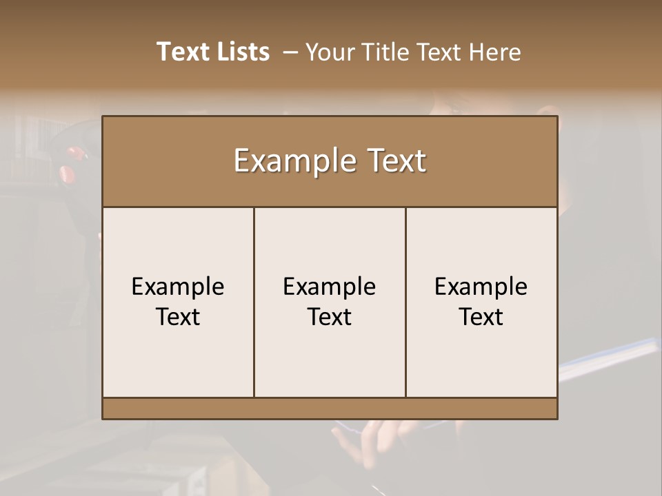 Data Woman Girl PowerPoint Template