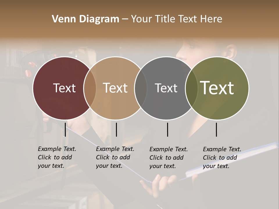 Data Woman Girl PowerPoint Template