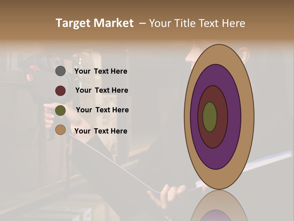 Data Woman Girl PowerPoint Template