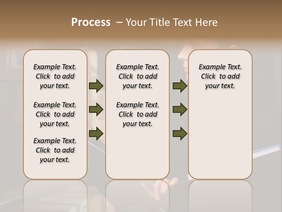 Data Woman Girl PowerPoint Template