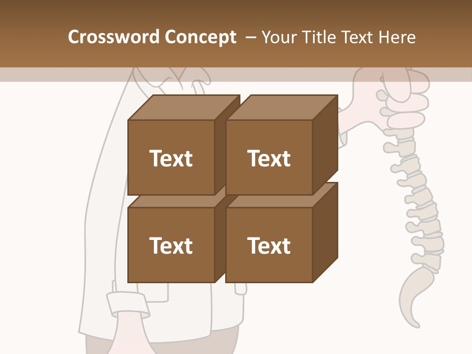 Treat Chiropractic Illustration PowerPoint Template