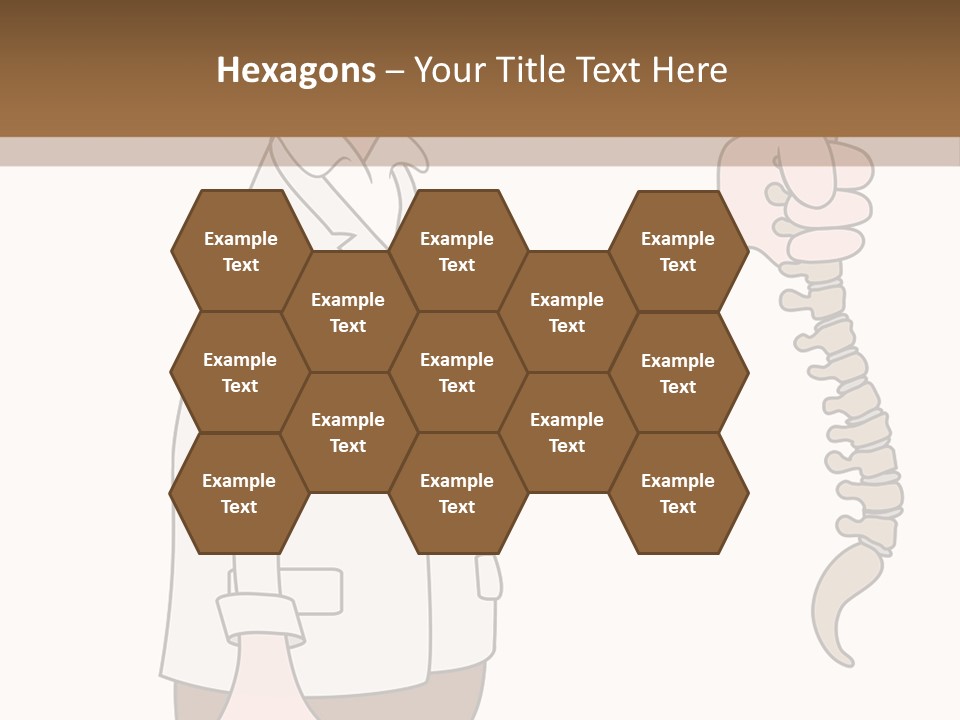 Treat Chiropractic Illustration PowerPoint Template