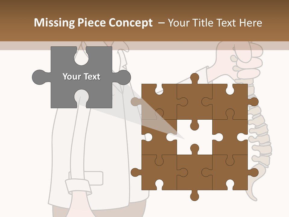 Treat Chiropractic Illustration PowerPoint Template