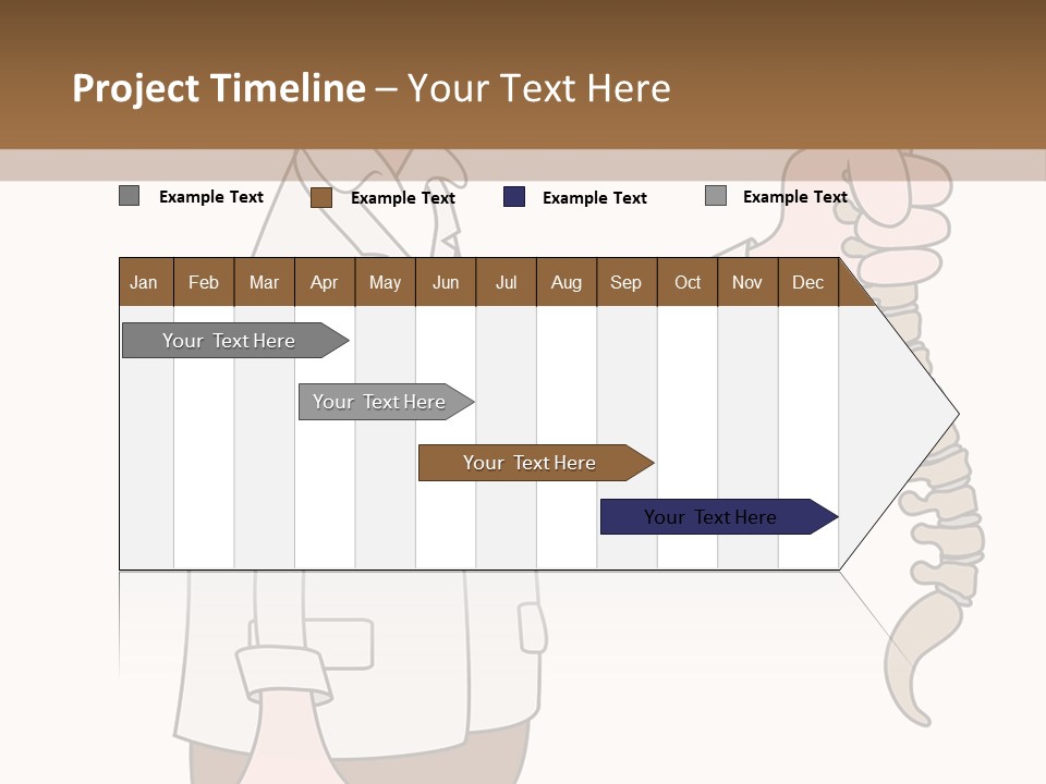 Treat Chiropractic Illustration PowerPoint Template