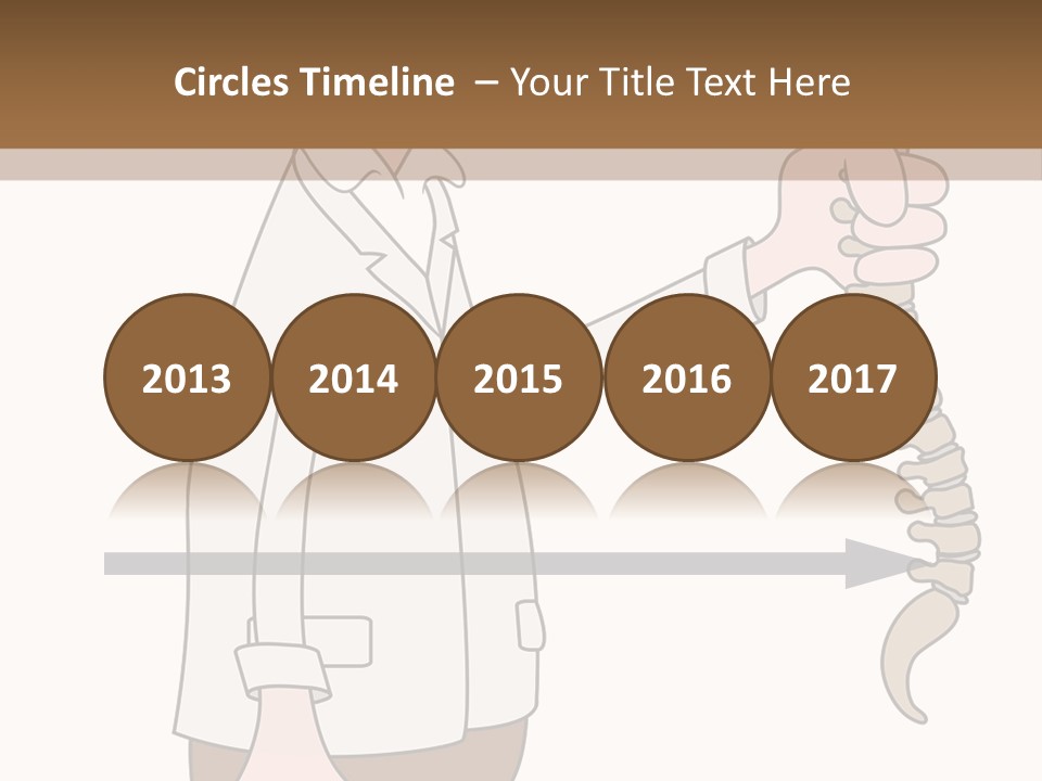 Treat Chiropractic Illustration PowerPoint Template