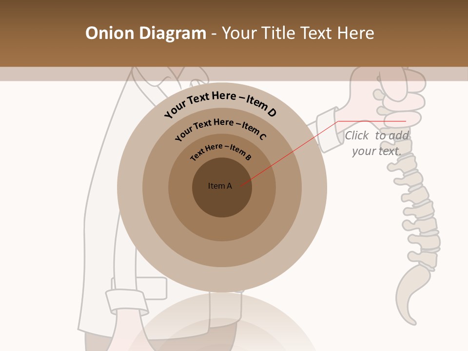 Treat Chiropractic Illustration PowerPoint Template