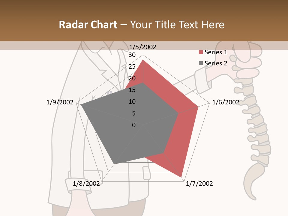 Treat Chiropractic Illustration PowerPoint Template
