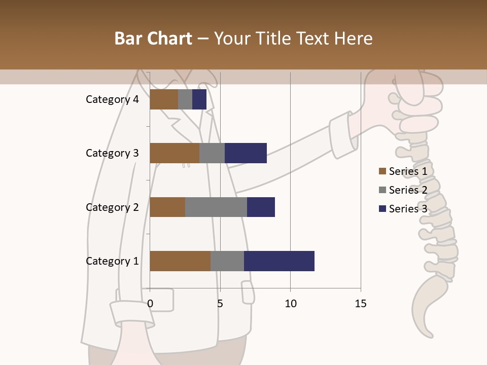 Treat Chiropractic Illustration PowerPoint Template