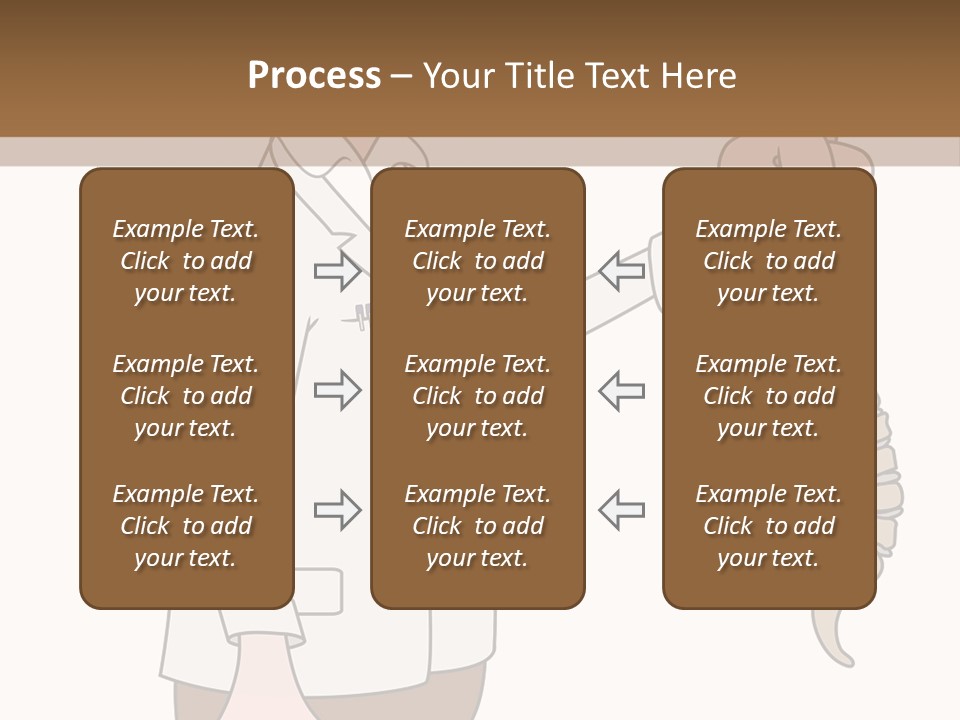 Treat Chiropractic Illustration PowerPoint Template