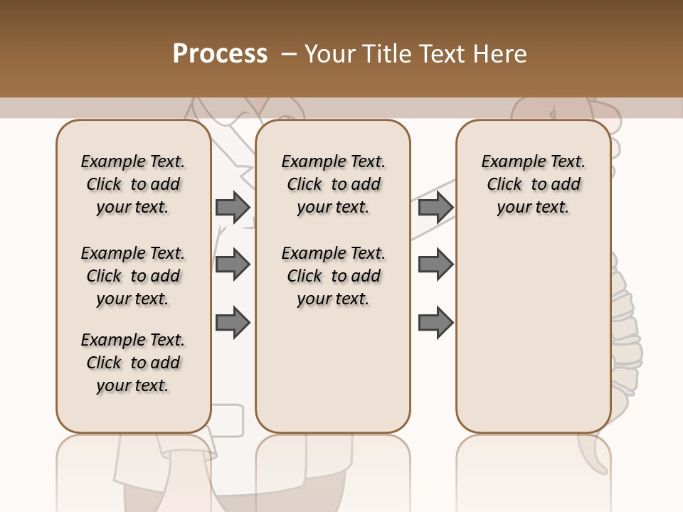 Treat Chiropractic Illustration PowerPoint Template