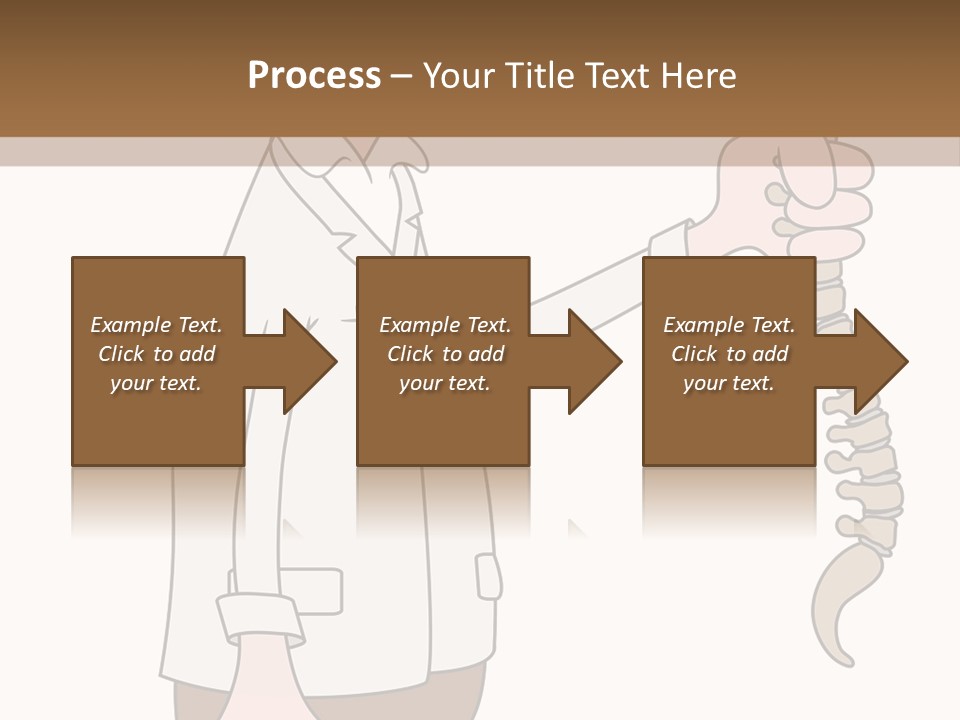 Treat Chiropractic Illustration PowerPoint Template