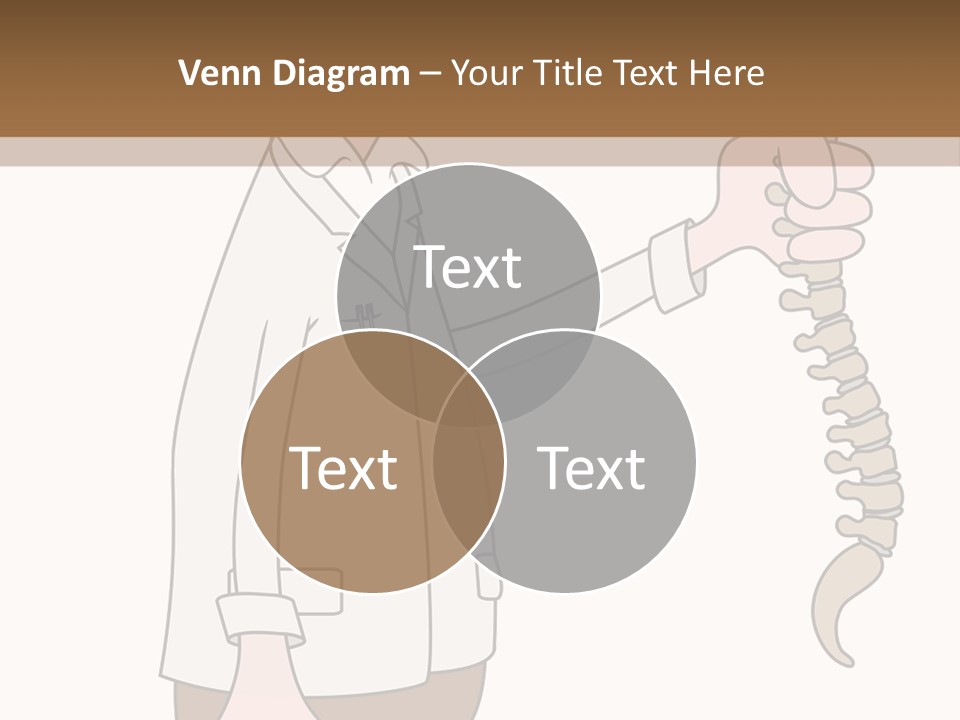 Treat Chiropractic Illustration PowerPoint Template