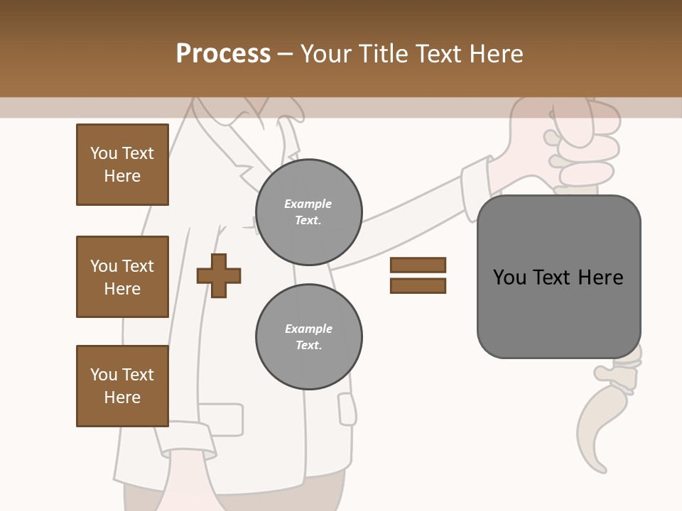 Treat Chiropractic Illustration PowerPoint Template