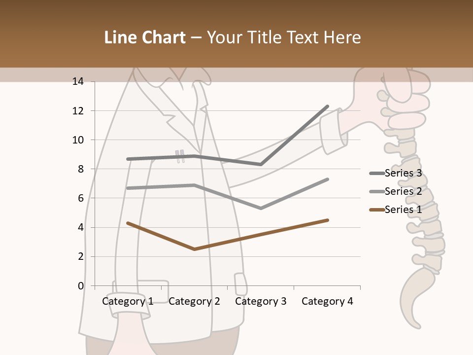 Treat Chiropractic Illustration PowerPoint Template