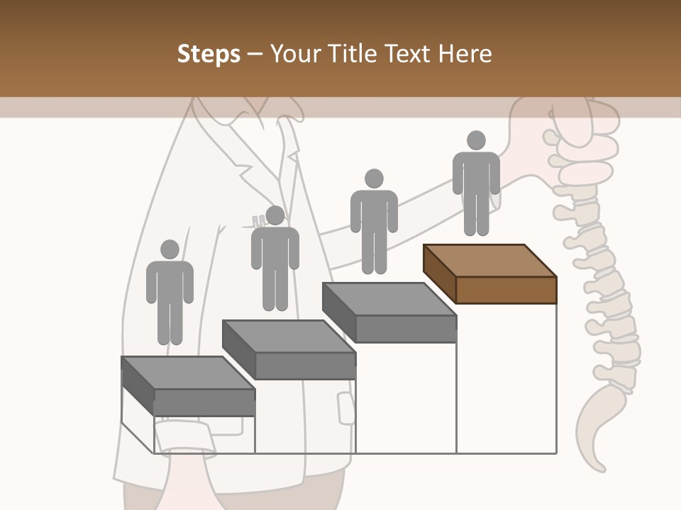 Treat Chiropractic Illustration PowerPoint Template