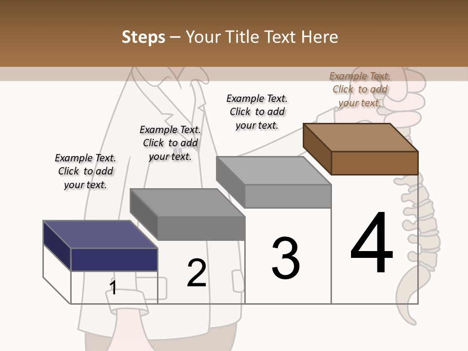 Treat Chiropractic Illustration PowerPoint Template