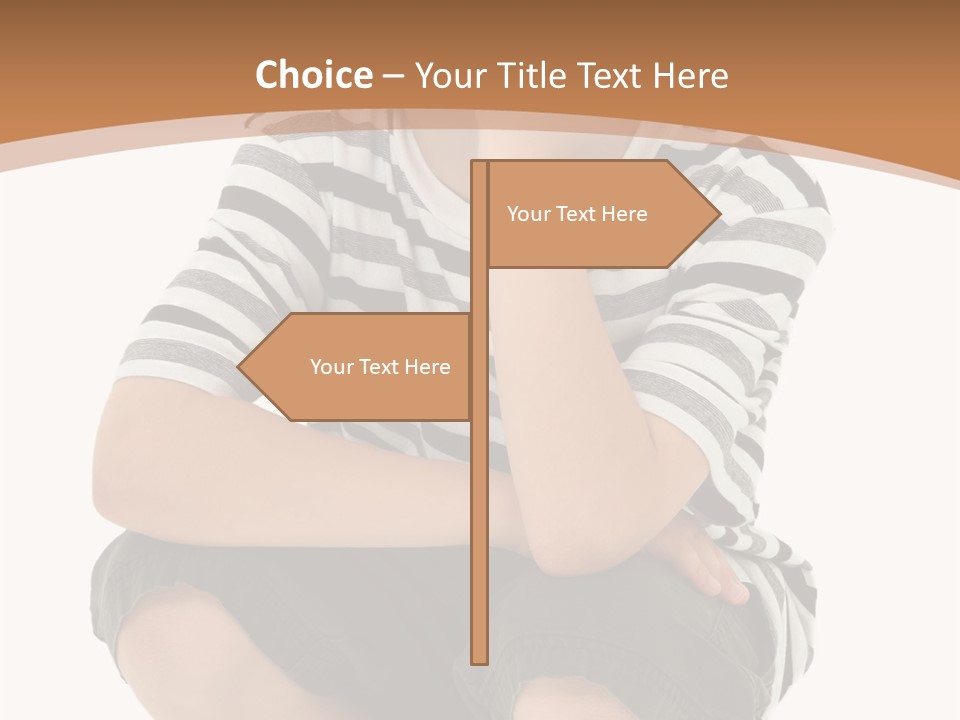 Concept Deciding Fashion PowerPoint Template