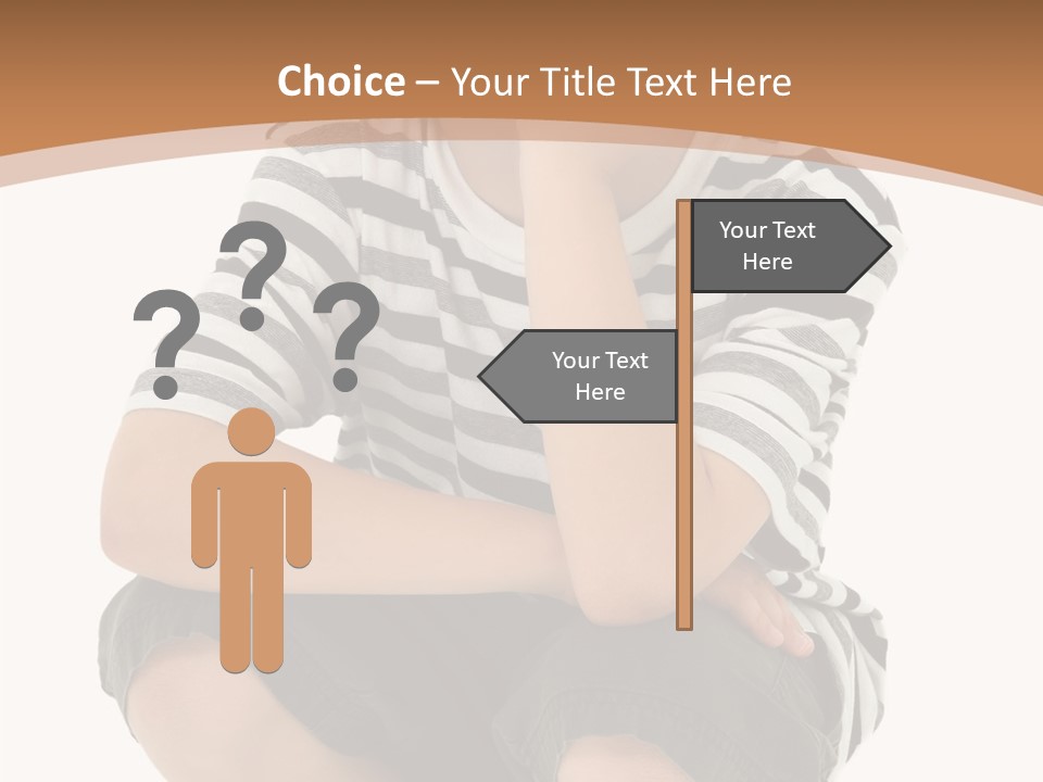 Concept Deciding Fashion PowerPoint Template
