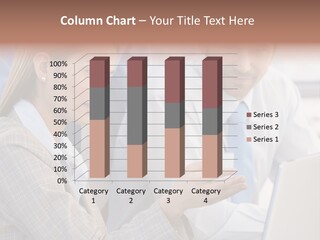 Teamwork Colleagues Three PowerPoint Template