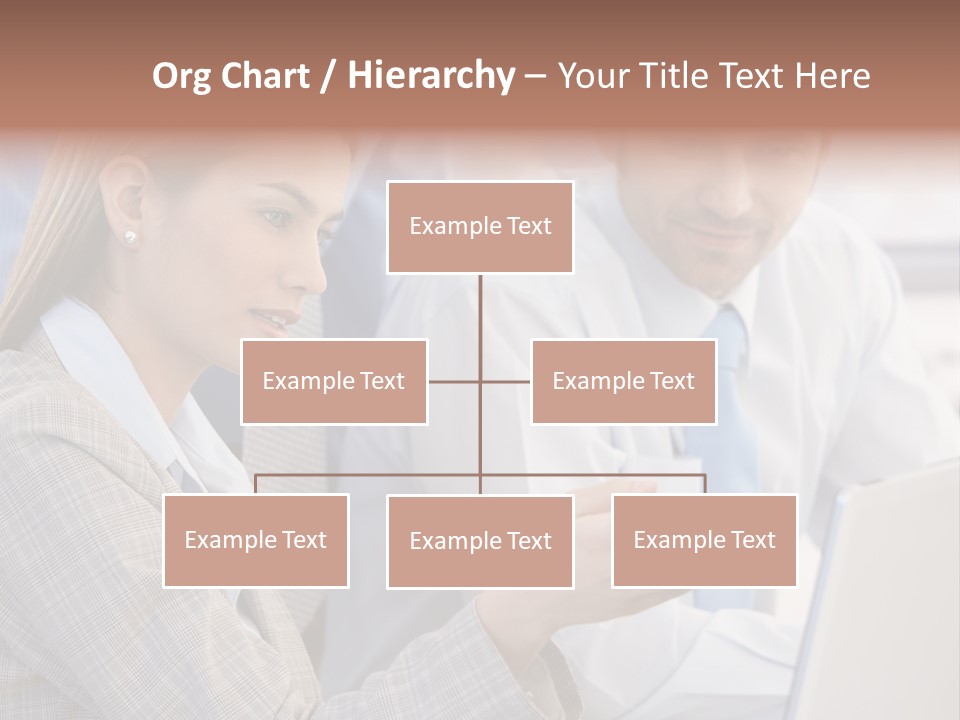 Teamwork Colleagues Three PowerPoint Template