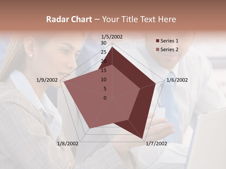 Teamwork Colleagues Three PowerPoint Template