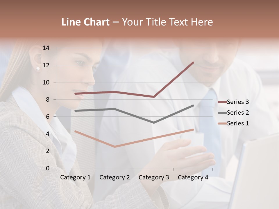Teamwork Colleagues Three PowerPoint Template