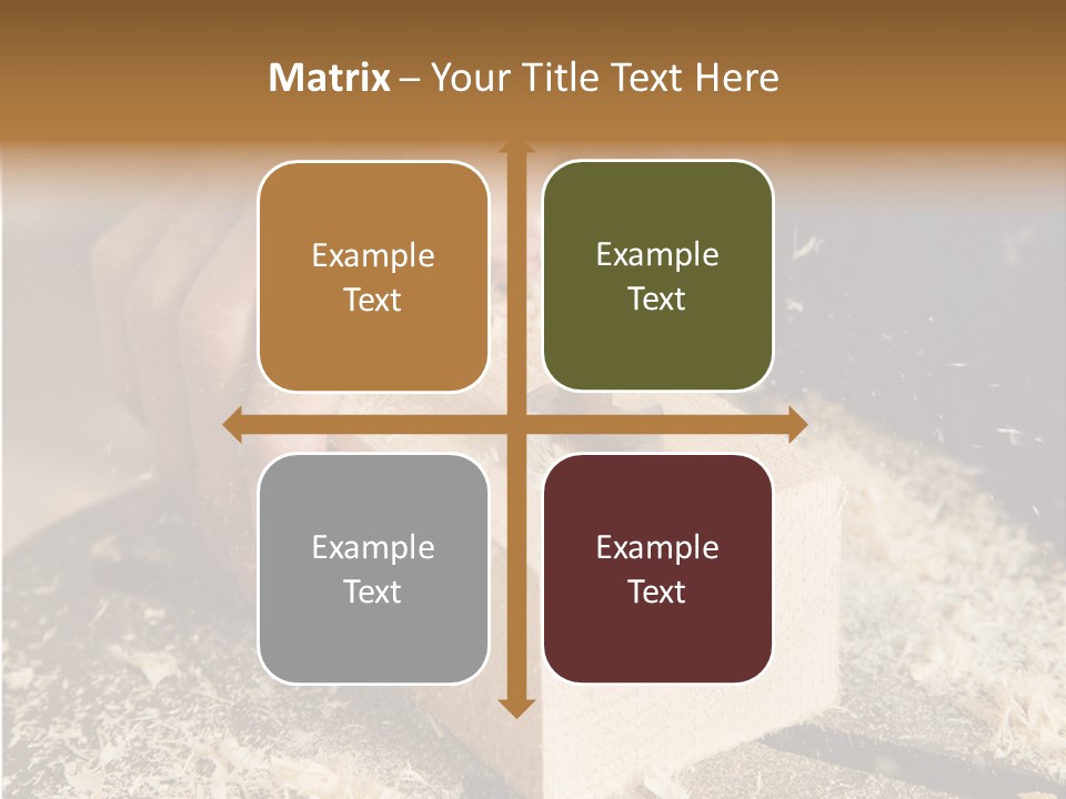 Economy Retirement Craftsmen PowerPoint Template