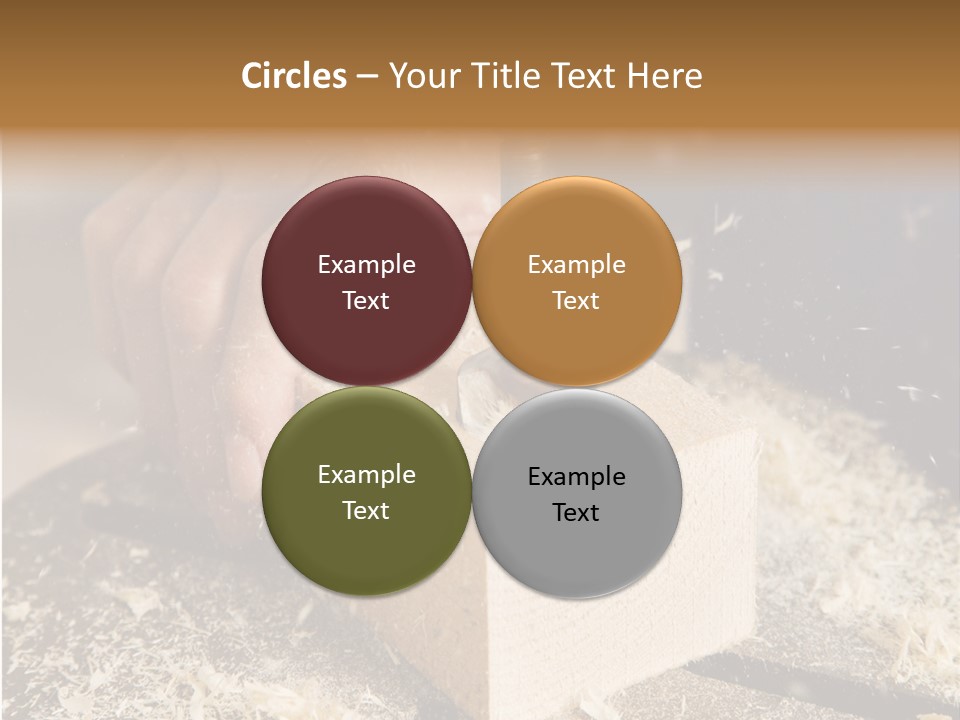 Economy Retirement Craftsmen PowerPoint Template