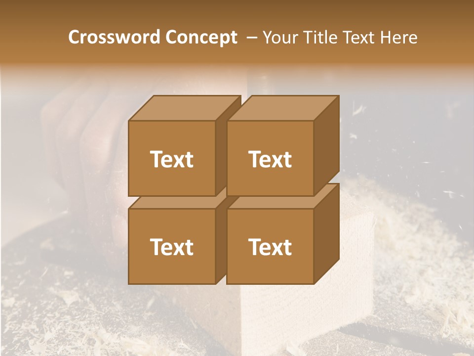 Economy Retirement Craftsmen PowerPoint Template