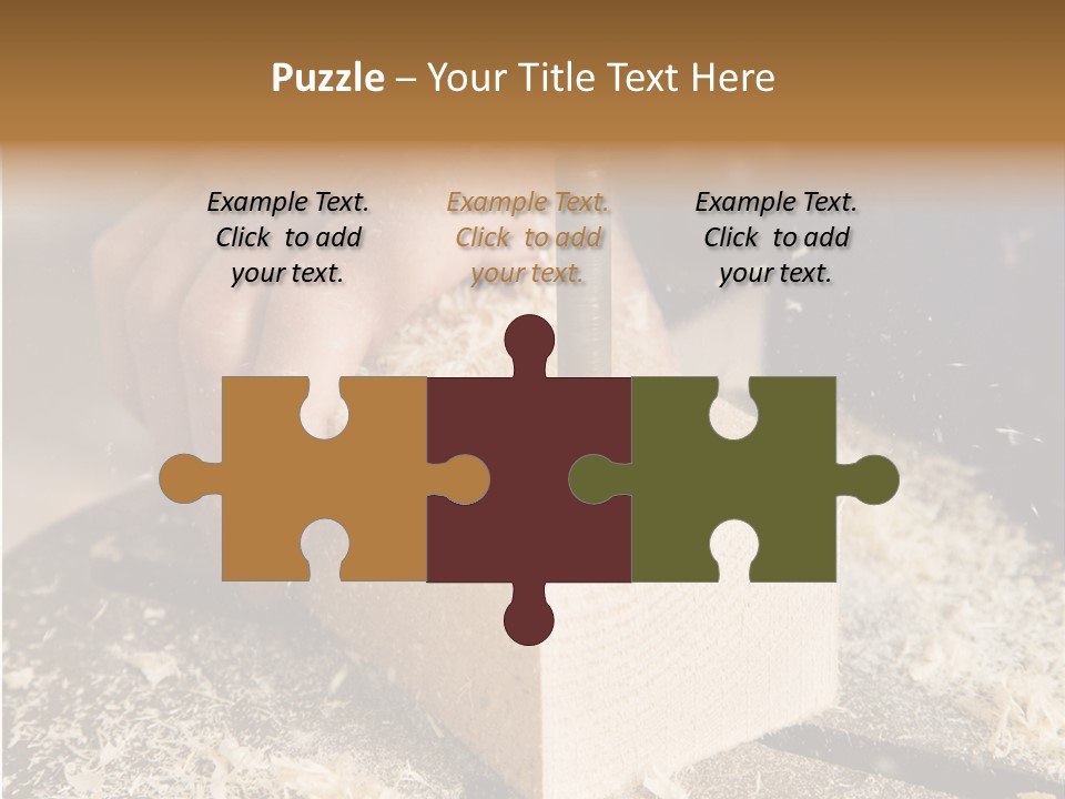 Economy Retirement Craftsmen PowerPoint Template