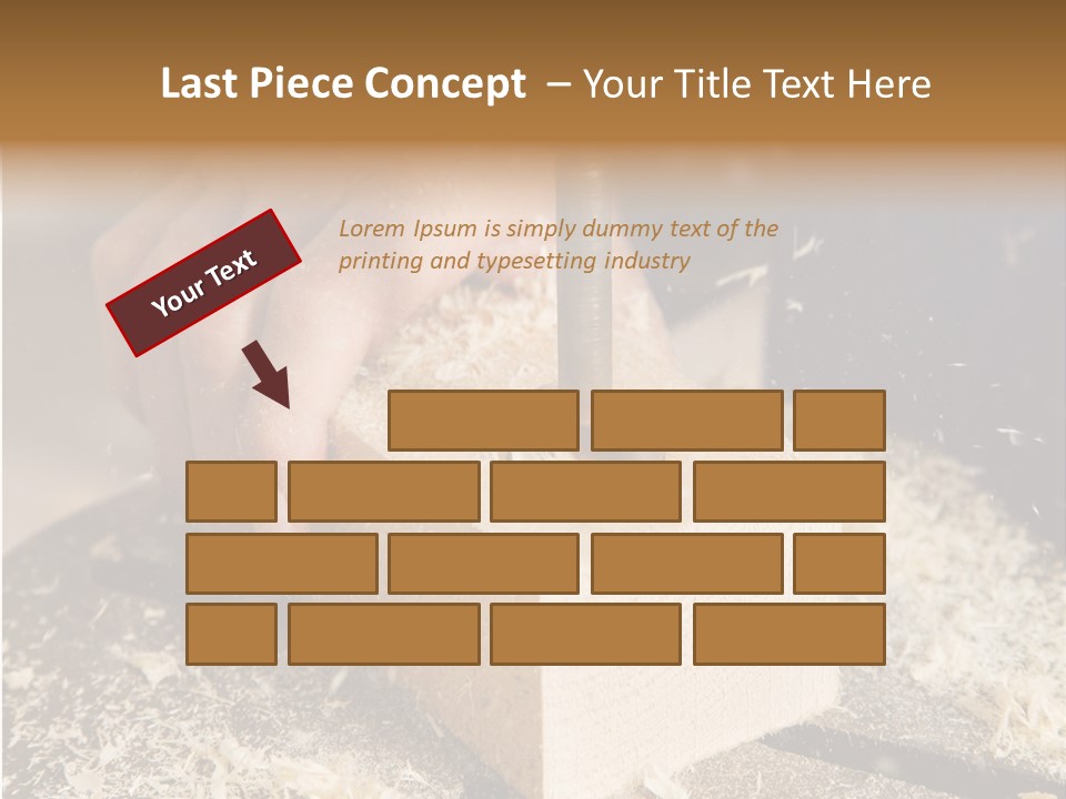 Economy Retirement Craftsmen PowerPoint Template