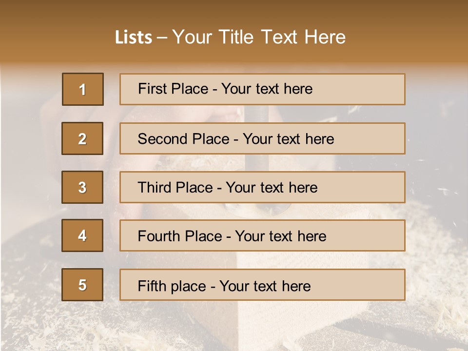 Economy Retirement Craftsmen PowerPoint Template