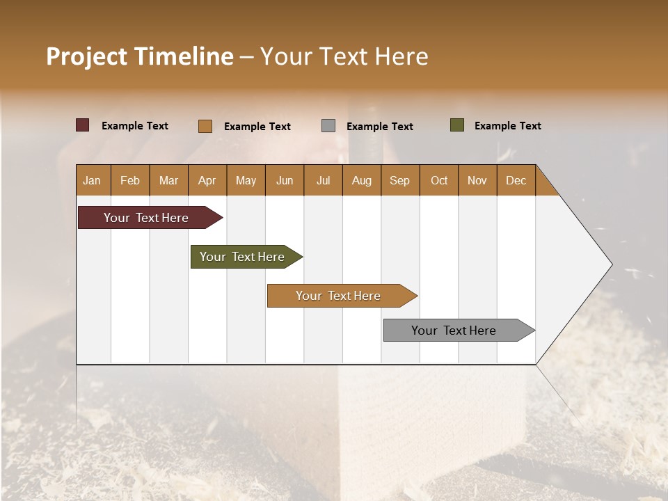 Economy Retirement Craftsmen PowerPoint Template